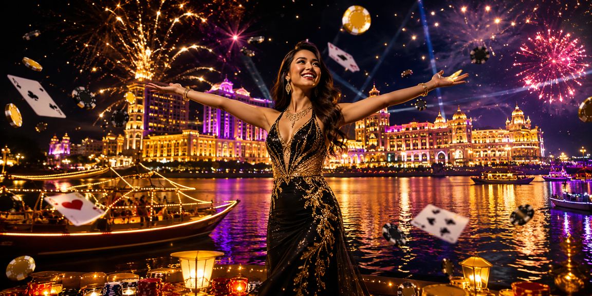 Suasana permainan kad poker bergaya Genting Highlands di platform kasino gt128