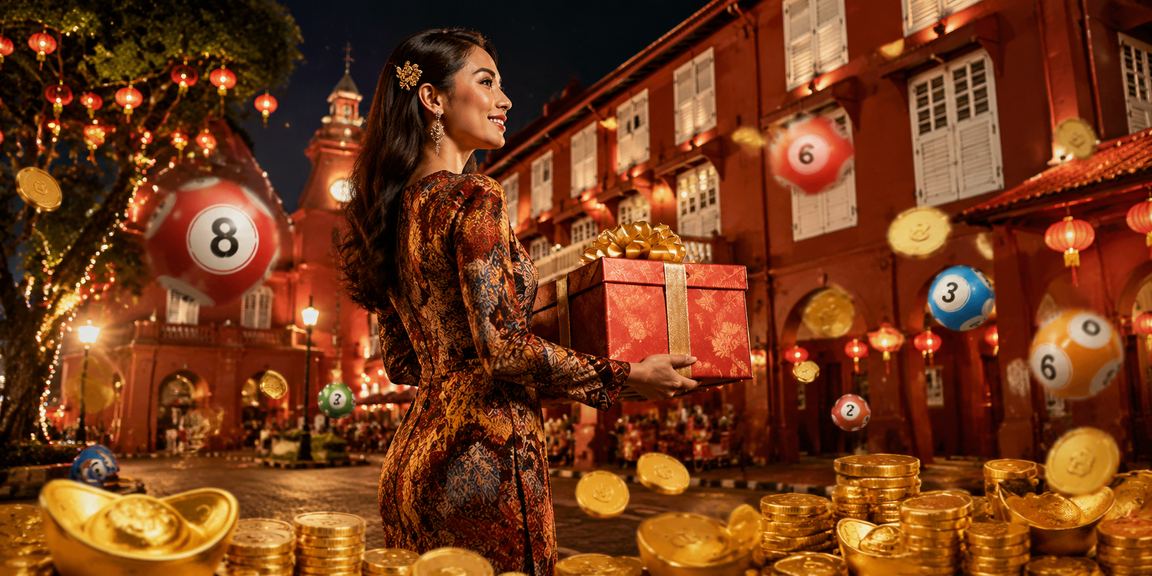 Suasana permainan loteri bergaya batik Melaka di platform gt128