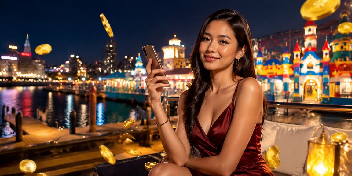 Antara muka kasino mudah alih Malaysia pada skrin telefon pintar gt128